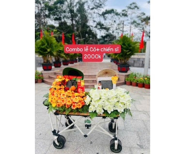 Combo 02 Mâm Lễ Chiến Sĩ và Cô Sáu Côn Đảo - Mẫu 34