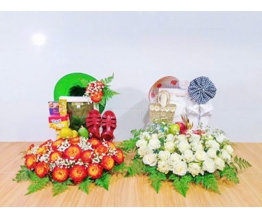 COMBO 2 MÂM LỄ CÔ SÁU VÀ CHIẾN SĨ - MẪU 23