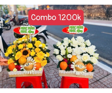 Combo 2 Mâm Lễ  Cô Sáu và Mâm lễ Chiến Sĩ Côn Đảo - Mẫu 46