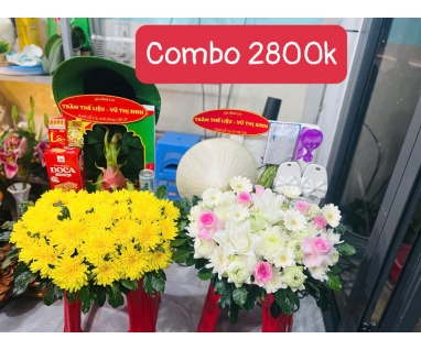 Combo 2 Mâm Cúng Cô Sáu Và Chiến Sĩ - Mẫu 13