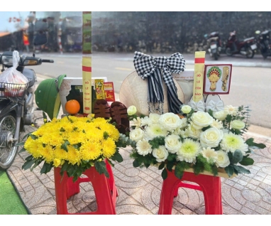 Combo 2 mâm lễ  Cô Sáu và chiến sĩ - Mẫu 12