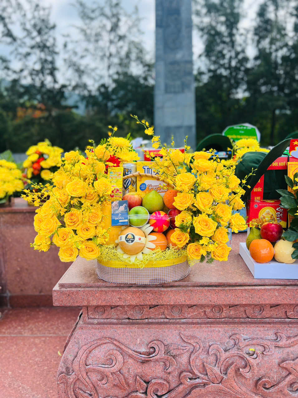 mâm lễ cúng chiến sĩ Côn Đảo