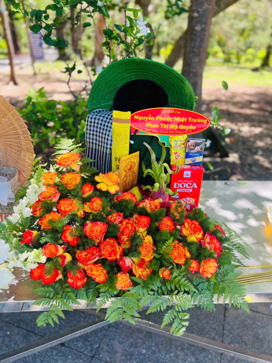 mâm lễ cúng cô sáu đầy đủ