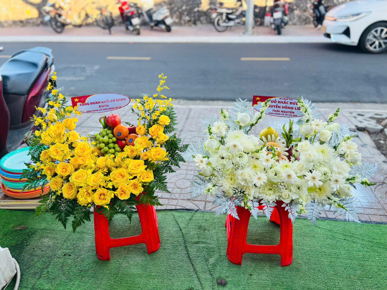 Mâm cúng chiến sĩ Côn Đảo