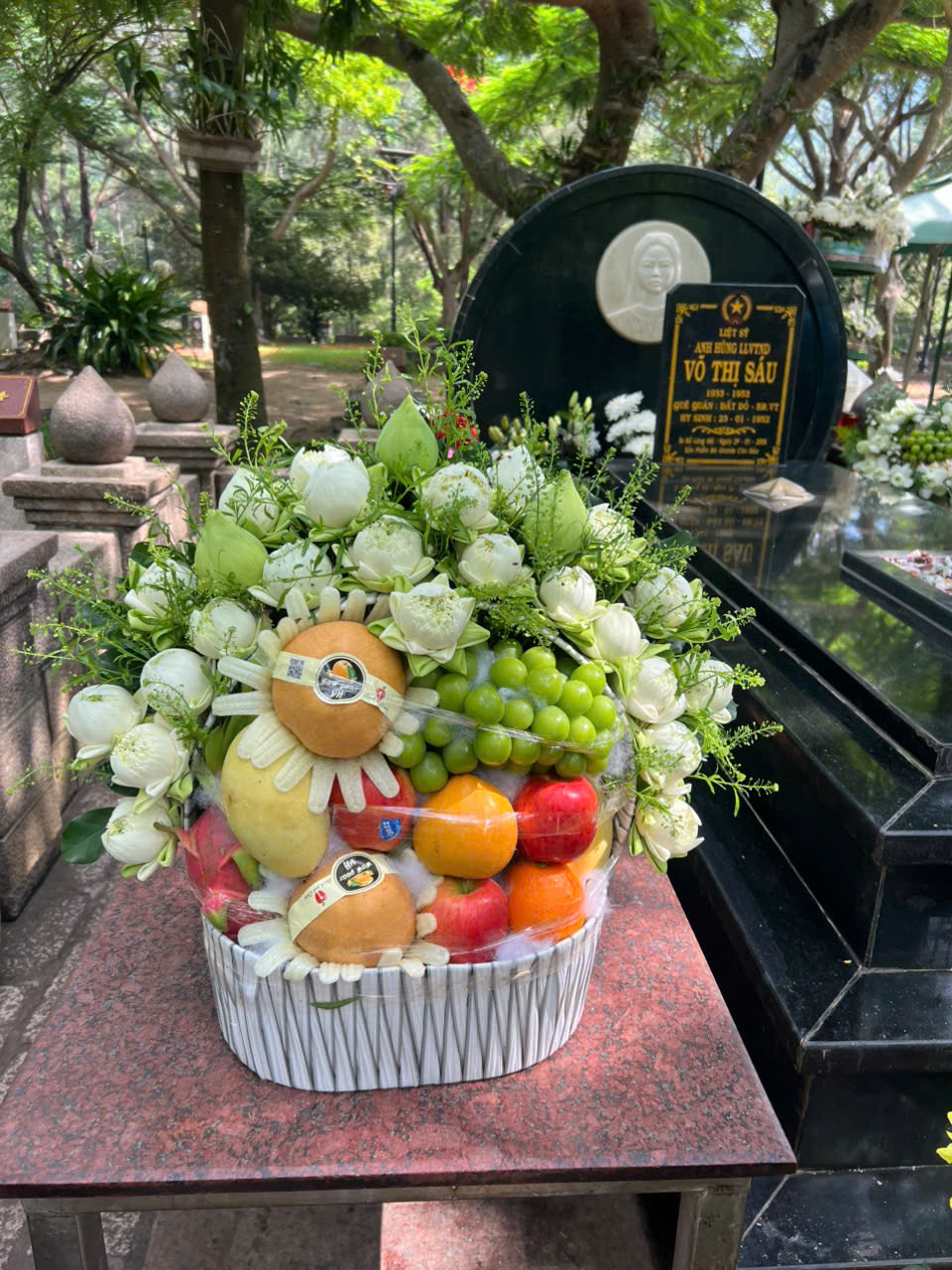 Mâm lễ xin lộc kinh doanh