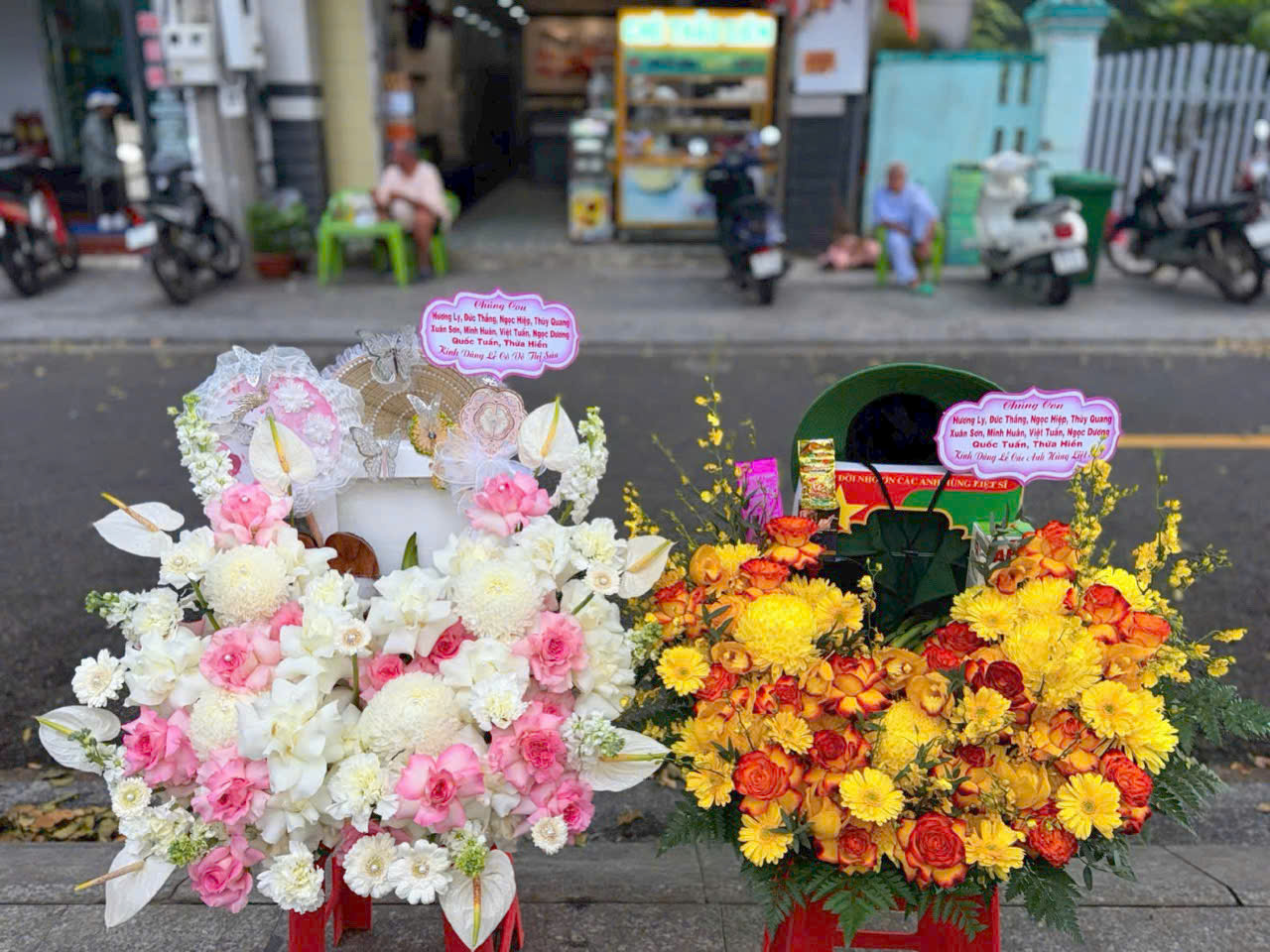 Mâm lễ tạ Cô Sáu