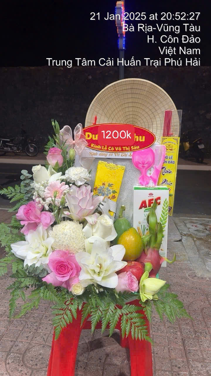 Đặt mâm lễ online Côn Đảo