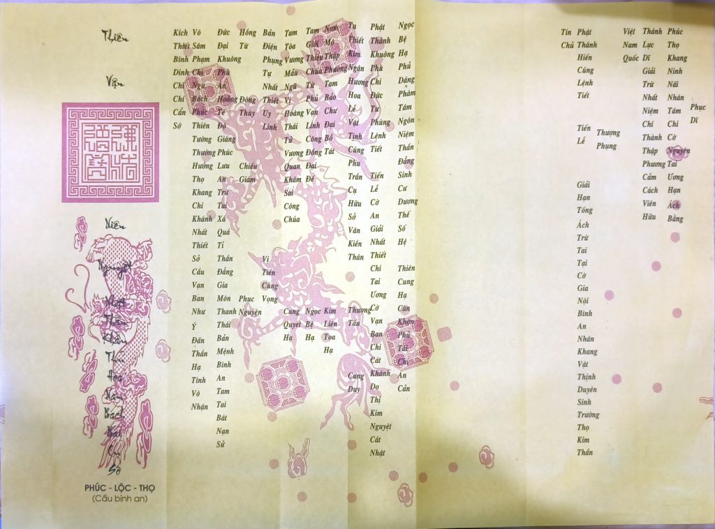 Dịch vụ viết sớ Côn Đảo